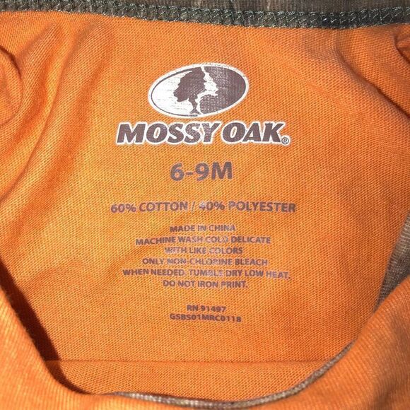 Nwot Infant Mossy Oak SS Onesie Bodysuit Bundle - Picture 2 of 7